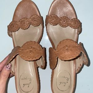 Jack Rogers platform wedged sandal